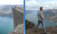 Wanderung zum Preikestolen in Norwegen 